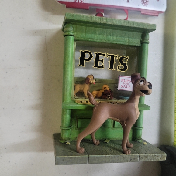 New! Disney Lady and the Tramp Christmas Tree Ornament - Disney - Picture 3 of 8